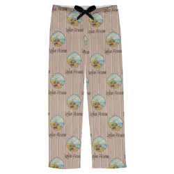 Lake House Mens Pajama Pants - S (Personalized)