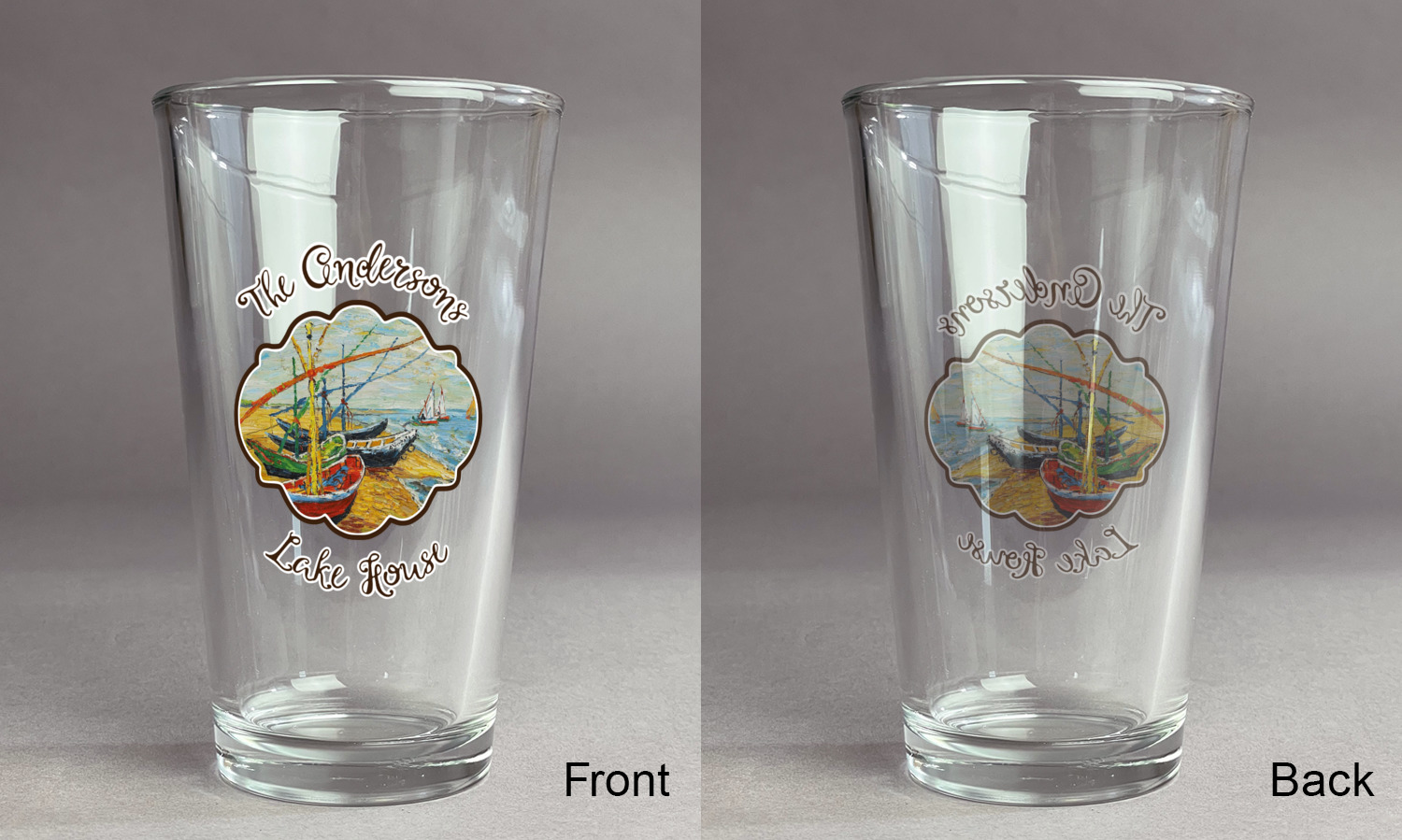 Ilvermorny Pint Glasses – Set of 4 Houses – Acid Ink Designs