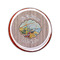 Lake House Printed Icing Circle - Small - On Cookie