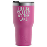 Lake House RTIC Tumbler - Magenta - Laser Engraved - Single-Sided (Personalized)