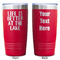 Lake House Red Polar Camel Tumbler - 20oz - Double Sided - Approval