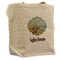 Lake House Reusable Cotton Grocery Bag - Front View