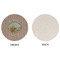 Lake House Round Linen Placemats - APPROVAL (single sided)