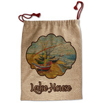 Lake House Santa Sack - Front (Personalized)