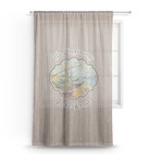 Lake House Sheer Curtain (Personalized)