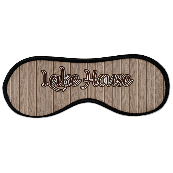 Custom Lake House Sleeping Eye Masks - Large (Personalized)