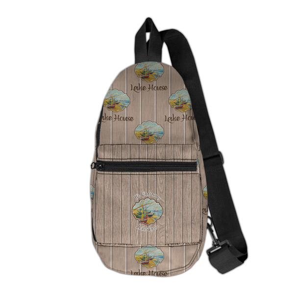 Custom Lake House Sling Bag (Personalized)