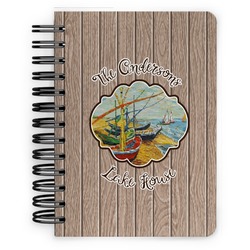Lake House Spiral Notebook - 5x7 w/ Name or Text