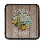 Lake House Iron On Square Patch w/ Name or Text