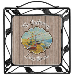 Lake House Square Trivet (Personalized)