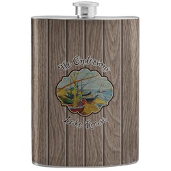 Lake House Stainless Steel Flask (Personalized)