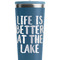 Lake House Steel Blue RTIC Everyday Tumbler - 28 oz. - Close Up