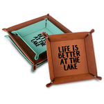 Lake House Faux Leather Dice Tray