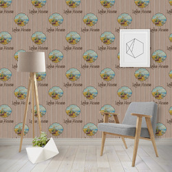 Lake House Wallpaper & Surface Covering (Water Activated - Removable)