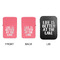 Lake House Windproof Lighters - Pink, Double Sided, w Lid - APPROVAL