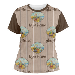 Lake House Women's Crew T-Shirt - X Large (Personalized)