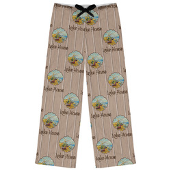 Lake House Womens Pajama Pants - S (Personalized)