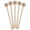 Lake House Wooden 7.5" Stir Stick - Round - Fan View