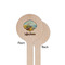 Lake House Wooden 7.5" Stir Stick - Round - Single Sided - Front & Back