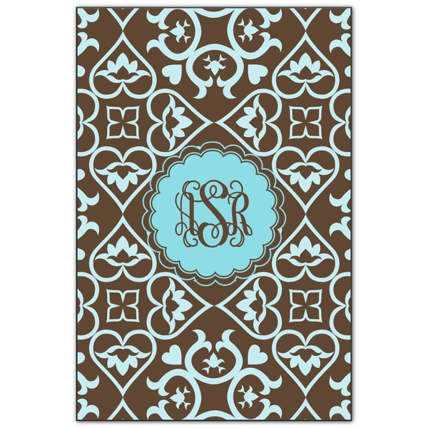 Custom Floral Wood Print - 20x30 (Personalized)