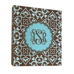 Floral 3 Ring Binder - Full Wrap - 1" (Personalized)