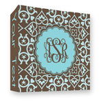 Floral 3 Ring Binder - Full Wrap - 3" (Personalized)