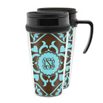 Floral Acrylic Travel Mug (Personalized)