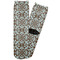 Floral Adult Crew Socks - Single Pair - Front and Back