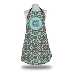 Floral Apron w/ Monogram