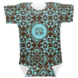 Floral Baby Bodysuit 6-12 (Personalized)