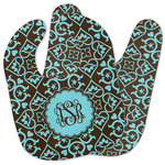 Floral Baby Bib w/ Monogram