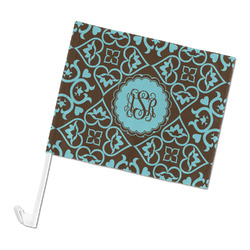 Floral Car Flag - Large (Personalized)