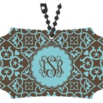 Floral Rear View Mirror Ornament (Personalized)