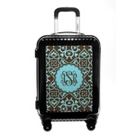 Floral Carry On Hard Shell Suitcase (Personalized)