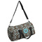 Floral Duffle bag with side mesh pocket