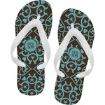 Floral Flip Flops (Personalized)