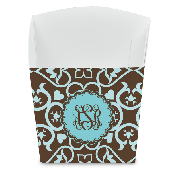 Custom Floral French Fry Favor Boxes (Personalized)