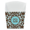 Floral French Fry Favor Box - Front View