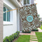 Floral House Flags - Double Sided - LIFESTYLE