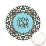 Floral Printed Cookie Topper - 2.15" (Personalized)