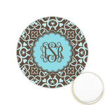 Floral Printed Cookie Topper - 1.25" (Personalized)