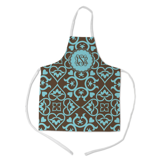 Custom Floral Kid's Apron - Medium (Personalized)