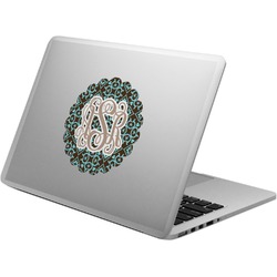 Floral Laptop Decal (Personalized)