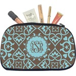 Floral Makeup / Cosmetic Bag - Medium (Personalized)