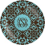 Floral Melamine Plate (Personalized)