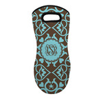 Floral Neoprene Oven Mitt w/ Monograms