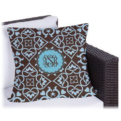 Floral Outdoor Pillow - 18" (Personalized)