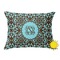 Floral Outdoor Throw Pillow (Rectangular - 12x16)