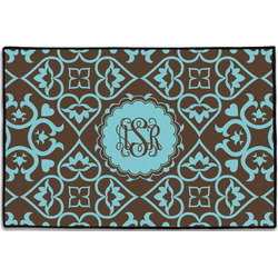 Floral Door Mat - 36"x24" (Personalized)