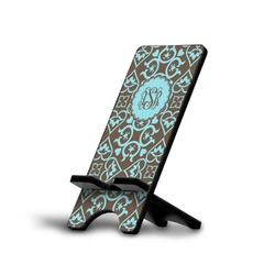 Floral Cell Phone Stand (Small) (Personalized)